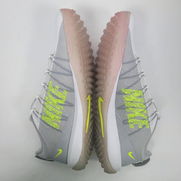 Nike Alpha Huarache 7 Pro TF Lax Men's White Gray Shoes CJ0235-101 US Sz 11 NWB - Picture 7 of 10